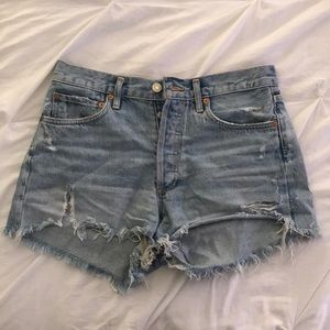 Agolde Jean Shorts Size 26